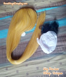 blonde wig uniqso