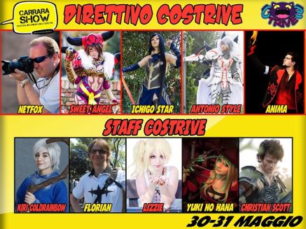 staff costrive carrara show